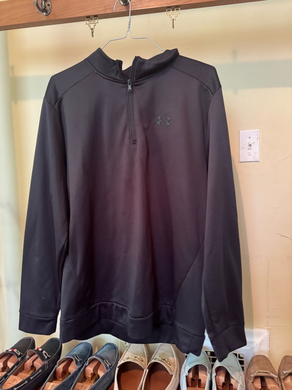 Under Armour Maroon Fleece Pullover XXL